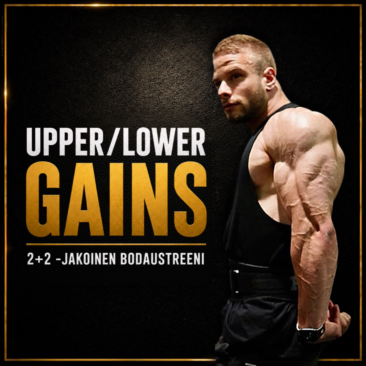 Upper/Lower Gains 2+2 -jakoinen bodaustreeniohjelma-1